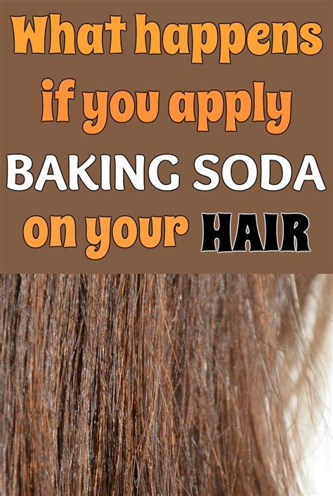 baking soda effects on hair.